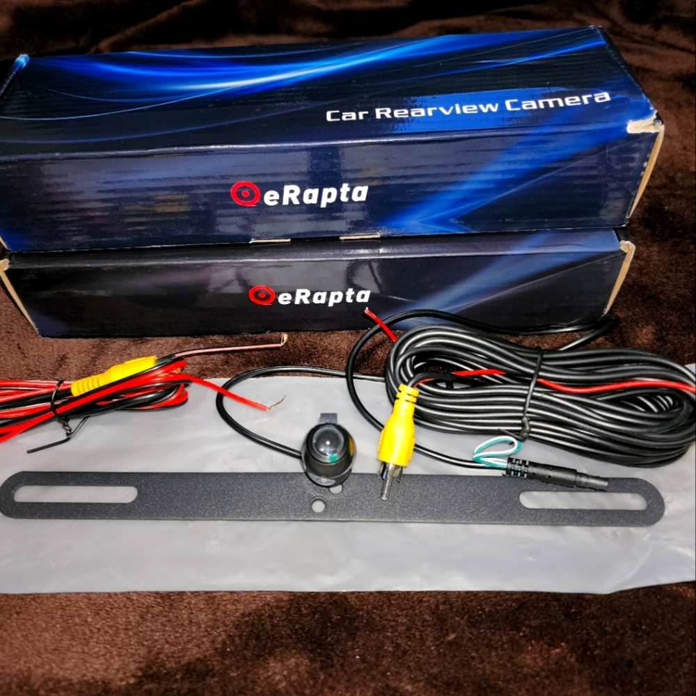 Erapta License Plate Backup Camera